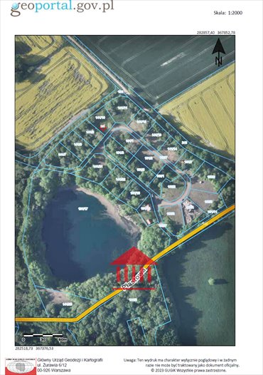 działka na sprzedaż 1555m2 działka Złotoryja