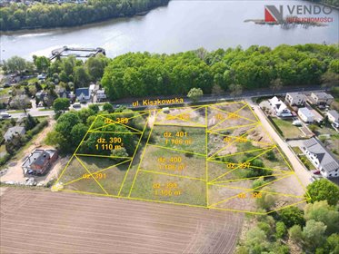 Polecam działkę 1106 m² pod dom w pobliżu jeziora działka Pobiedziska, Kiszkowska