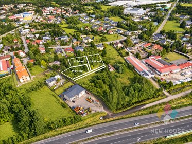 Sprzedam działki budowlane 1114 m² w Gronowie Górnym działka Gronowo Górne, Topazowa
