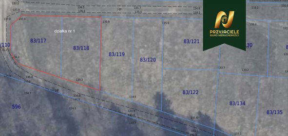 działka na sprzedaż 805m2 działka Banino, Pod Lasem
