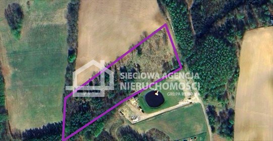 Działka 1,1 ha nad strumykiem z lasem i zabudową działka Brodnica Górna