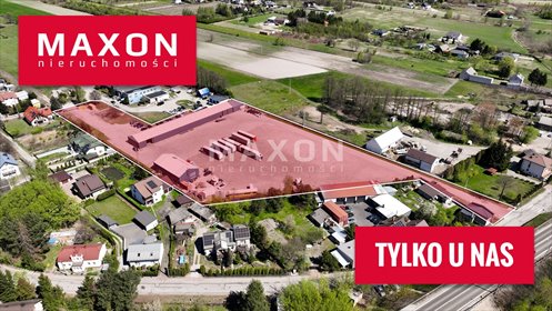 Inwestycyjna działka 16 110 m² z halą i warsztatem działka Aleksandrówka