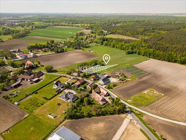 Działka budowlana 1167 m² w spokojnej okolicy działka Raków, Mydlice