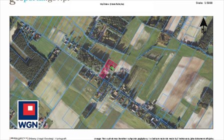 działka na sprzedaż 727m2 działka Myślniew, Stara Fabryka, Myslniew