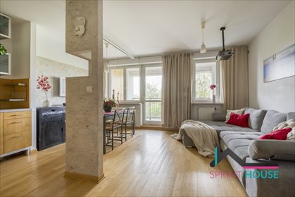 Do sprzedania przestronne 58,5 m² z loggią w Ursynowie mieszkanie Warszawa, Ursynów Natolin, Stryjeńskich