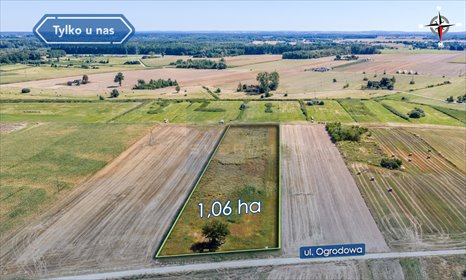 działka na sprzedaż 10596m2 działka Jacków, Ogrodowa