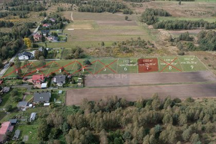 działka na sprzedaż 1125m2 działka Poraj