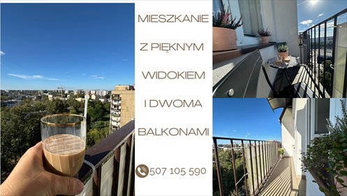 Mieszkanie 51 m² z balkonami i klimatyzacją polecam mieszkanie Sosnowiec, Centrum