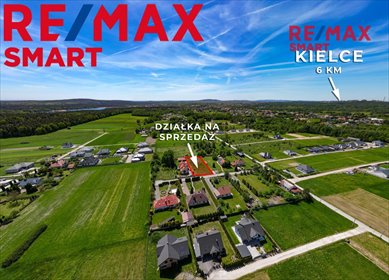 Działka 1302 m² pod dom w spokojnej okolicy, blisko Kielc działka Wola Kopcowa, Dębowa