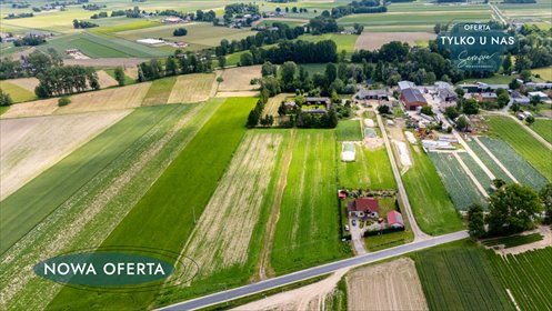 działka na sprzedaż 1600m2 działka Wójcice