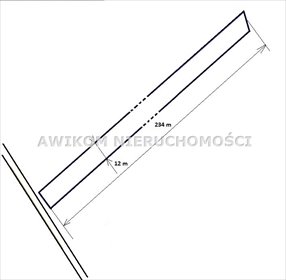działka na sprzedaż 2700m2 działka Skierniewice, Mokra Lewa