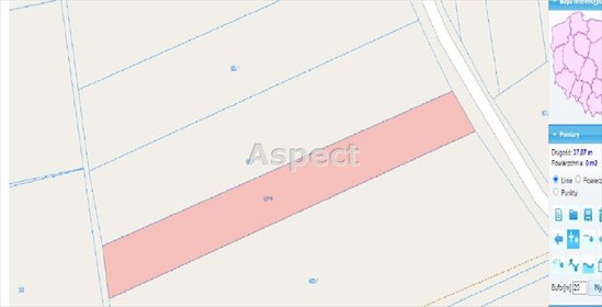 działka na sprzedaż 30m2 działka Wielopole Skrzyńskie