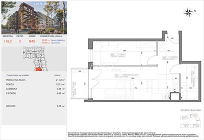 mieszkanie na sprzedaż 46m2 mieszkanie Bydgoszcz, Bocianowo, Pomorska