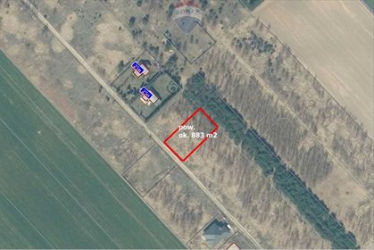 działka na sprzedaż 883m2 działka Lipie
