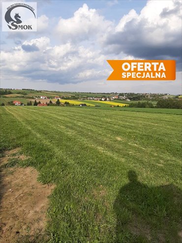 Na sprzedaż widokowa działka z pozwoleniem na budowę domu działka Cianowice Duże