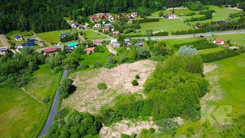 Sprzedam dużą działkę 7233 m² w Bykowcach z mediami działka Bykowce