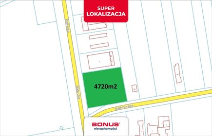 działka na sprzedaż 4720m2 działka Grzybowo