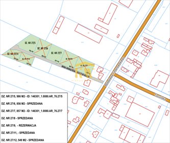 działka na sprzedaż 857m2 działka Radom