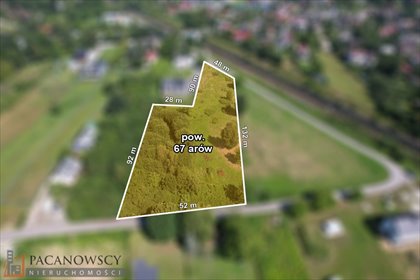 działka na sprzedaż 6700m2 działka Rząska