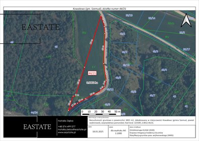 działka na sprzedaż 1000m2 działka Kowalewo, Na Zagajnik