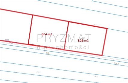 działka na sprzedaż 808m2 działka Karolina, Główna