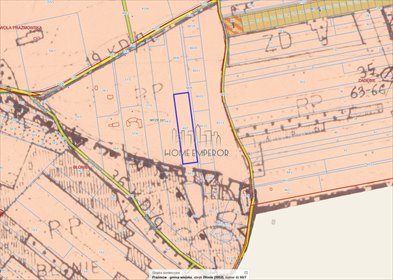 Działka 10 004 m² pod zabudowę zagrodową w Błoniu działka Błonie, Południowa