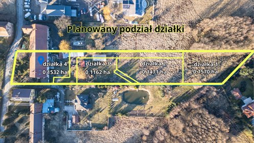 Działka budowlana na sprzedaż Ligota Piękna, Na Kolonii 1 162m2 Foto 1
