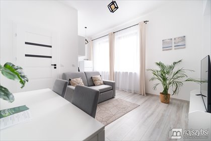 Nowoczesny apartament 43,5 m² w centrum Świnoujścia mieszkanie Świnoujście, Centrum