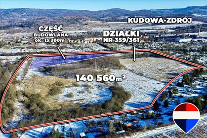 Duża działka z potencjałem pod zabudowę i rekreację działka Brzozowie