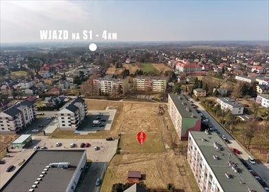 Działka budowlana w centrum Brzeszcz z potencjałem działka Brzeszcze, Ofiar Oświęcimia