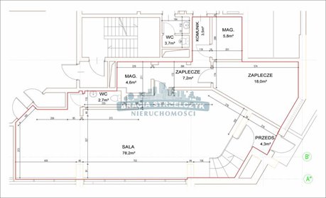 lokal użytkowy na wynajem 128m2 lokal użytkowy Warszawa, Śródmieście, Nowe Miasto