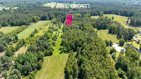 działka na sprzedaż 2800m2 działka Osieck