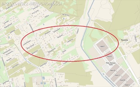 działka na sprzedaż 2000m2 działka Strzeniówka