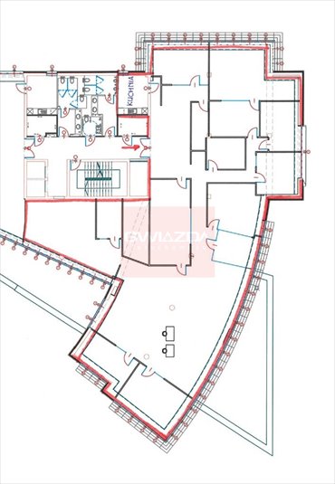 Atrakcyjny lokal biurowy 542 m² w Warszawie, polecam! lokal użytkowy Warszawa, Praga-Południe