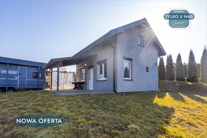 Urokliwa działka z domkiem nad Jeziorskiem. dom Brodnia-Kolonia
