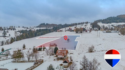 Działka 9 073 m² z budynkiem, las i góry, Soblówka działka Soblówka