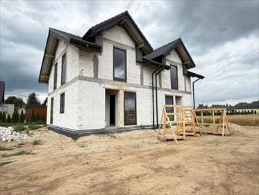 Nowoczesny dom bliźniak 85,77 m² w Łęg Tarnowski dom Łęg Tarnowski