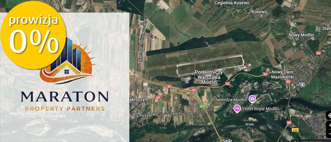 Działka usługowa 6500 m² przy trasie S7, blisko Warszawy działka Zakroczym, Ostrzykowizna