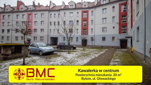 Przytulna kawalerka z niskim czynszem 200 zł, blisko A1 mieszkanie Bytom, Śródmieście, Bartosza Głowackiego