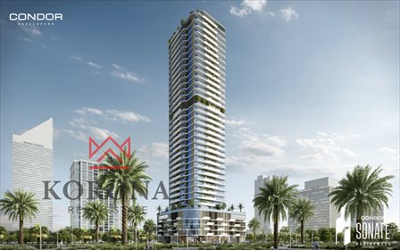 Nowoczesne studio 40 m² z widokiem na park i basen - Dubaj mieszkanie Dubaj