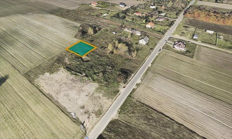 Działka budowlana 1204 m² w Łaznowskiej Woli z planem zagospodarowania działka Łaznowska Wola, Leśna