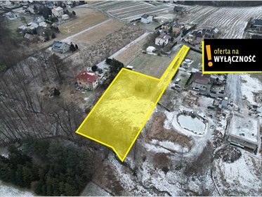 działka na sprzedaż 2913m2 działka Gołkowice, Podlaska