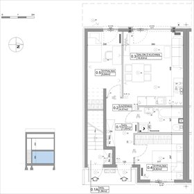 rzut dom na sprzedaż 51m2 dom Łódź, Górna, Pabianicka