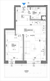 rzut mieszkanie na sprzedaż 41m2 mieszkanie Ożarów Mazowiecki, Widok