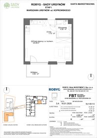 rzut mieszkanie na sprzedaż 31m2 mieszkanie Warszawa, Koprowskiego