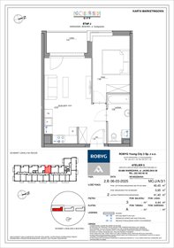 rzut mieszkanie na sprzedaż 43m2 mieszkanie Warszawa, Bemowo, Szeligowska