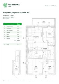rzut mieszkanie na sprzedaż 72m2 mieszkanie Rzeszów, Załęże, Nefrytowa