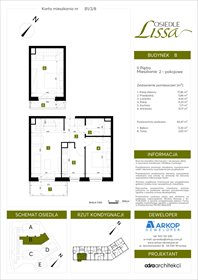 rzut mieszkanie na sprzedaż 60m2 mieszkanie Wrocław, ul. Pawła Eluarda 61-79