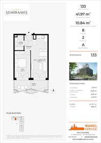 rzut mieszkanie na sprzedaż 42m2 mieszkanie Katowice, Bogucice - Dąbrówka Mała, Wiertnicza 32
