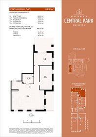 rzut mieszkanie na sprzedaż 89m2 mieszkanie Świdnica, Lipowa 14